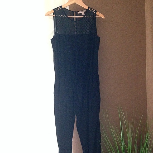 SOLD F21 backless black jumpsuit NWOT - Picture 3 of 4