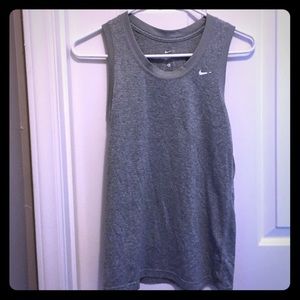 Dri-fit Nike gray tank top