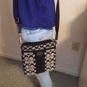 Over the shoulder coach bag