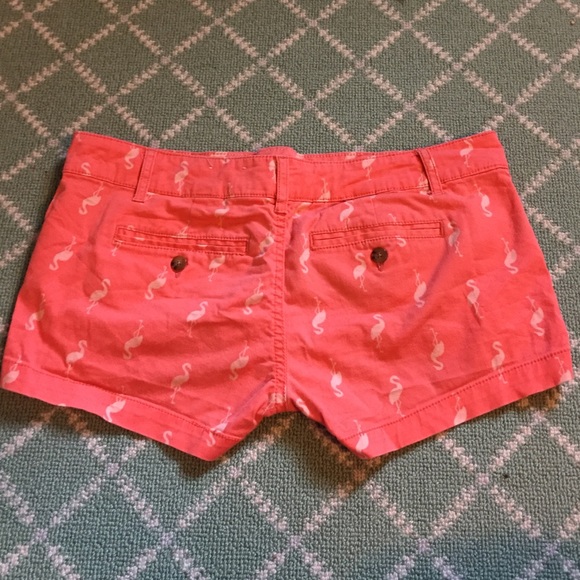 Orange/Coral Flamingo Shorts Size 5