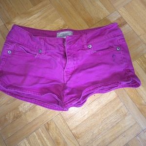 Pink shorts