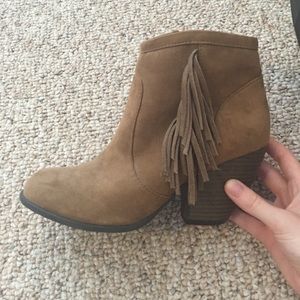 Brown booties