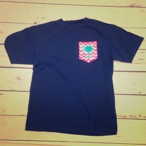 Navy blue, simply southern