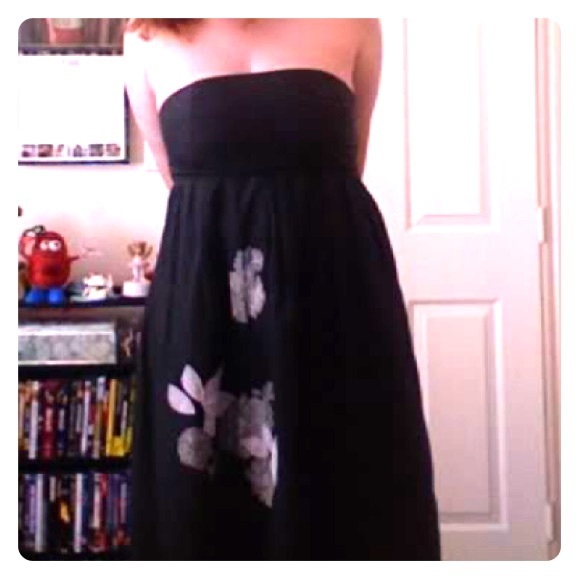 Beautiful strapless dress