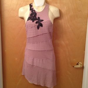 Free people diagonal cut gorgeous dress