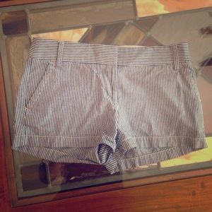 J. Crew striped shorts