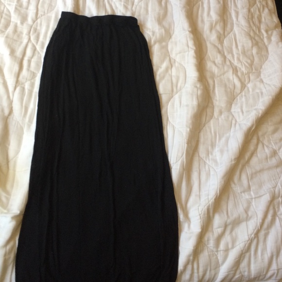 Brandy Melville black maxi skirt