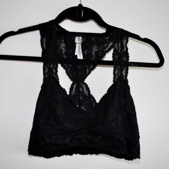 Free People Other - Free People Galloon Lace Razorback Bra