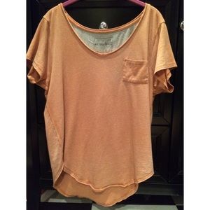 free people orange top