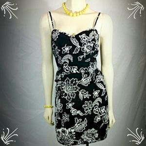 Paisley Print Dress