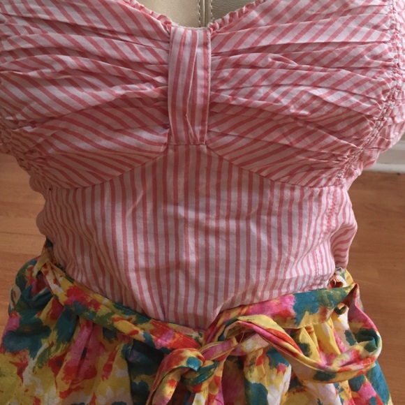 Abercrombie & Fitch pink floral sundress Medium - Picture 4 of 4