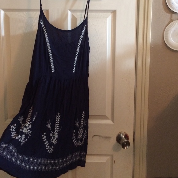 Navy blue dress