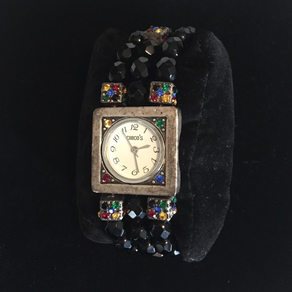 Chico's elastic band watch