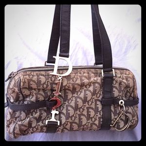 Authentic Christian Dior denim bag. Small.