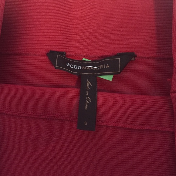 Small bcbg red bandage skirt - Picture 2 of 2