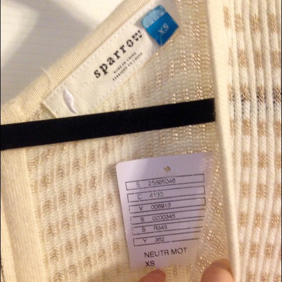 NWT Sparrow for Anthropologie Gilt Grid Dress - Picture 3 of 4