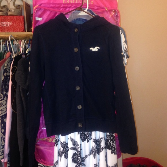 Navy Hollister Sweatshirt