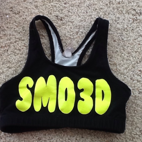 Cheer sports bra
