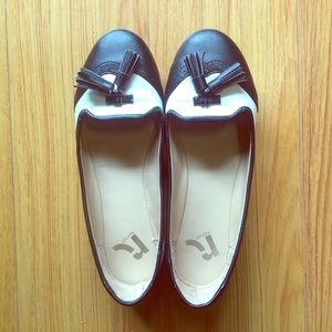 Tasseled Oxford flats