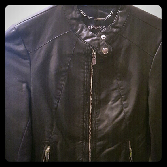 Express (Minus the) leather jacket NWOT