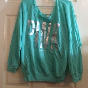 Teal PINK hoodie