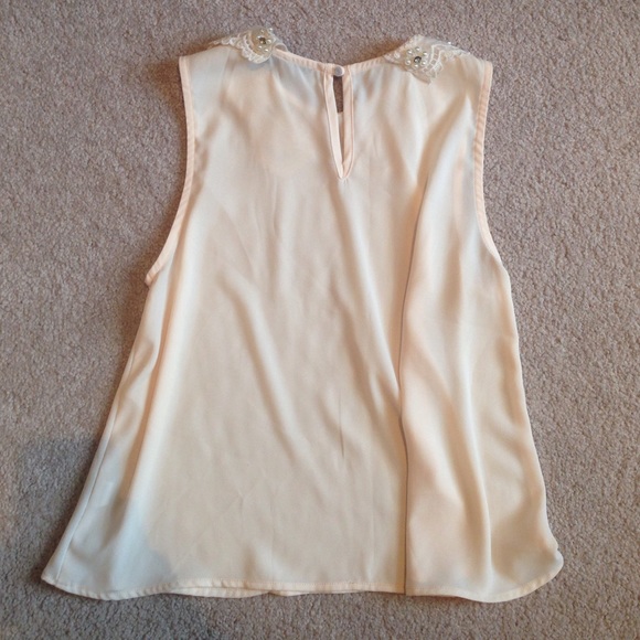 cream blouse - Picture 3 of 3