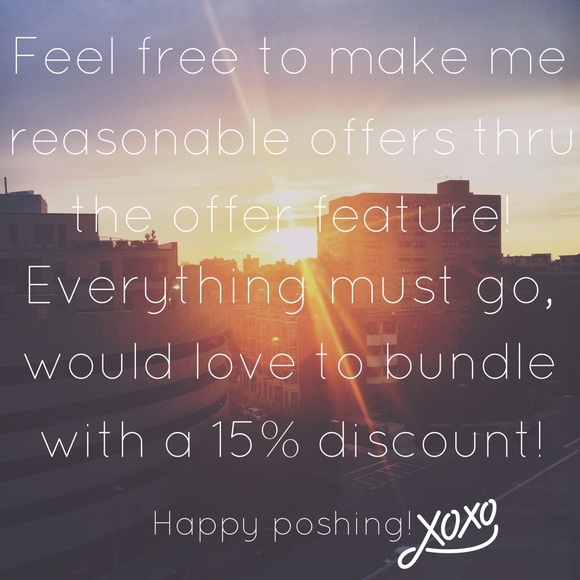Make me offers! 15% discount on bundles!!