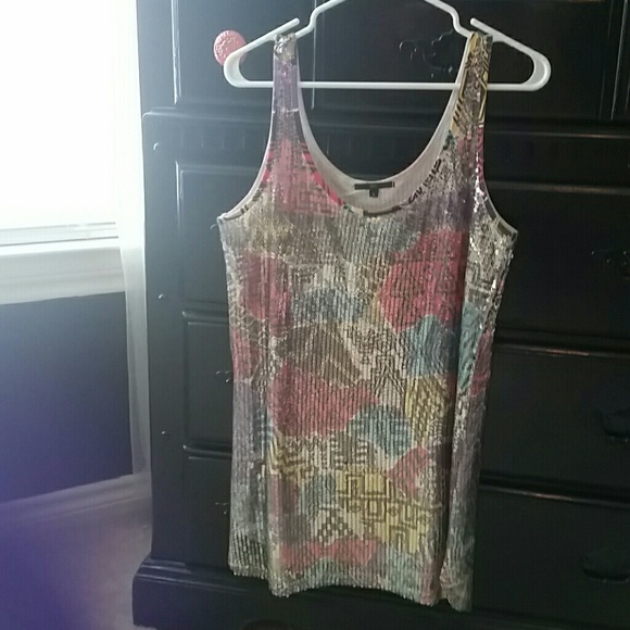Sequined Tank Dress by Obey