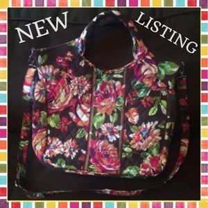 Vera Bradley Two Way Tote - English Rose