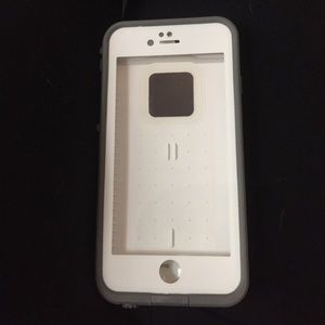 iPhone 6 white/grey lifeproof case