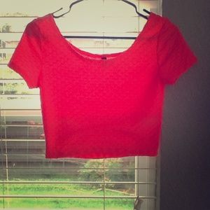 Crop top short sleeve
