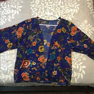 Thin cardigan type coverup