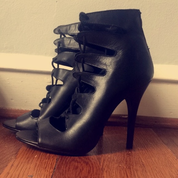 Chinese Laundry Jackpot Lace-up Heels