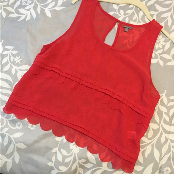 Silk tank top
