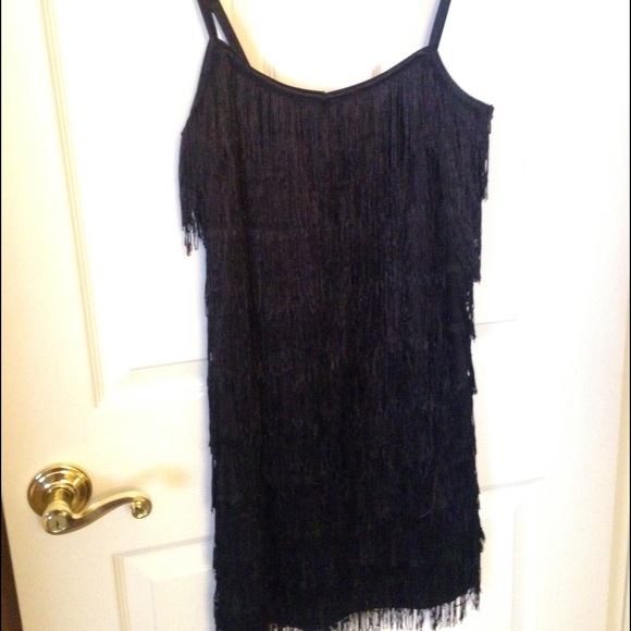 Black Flapper Dress