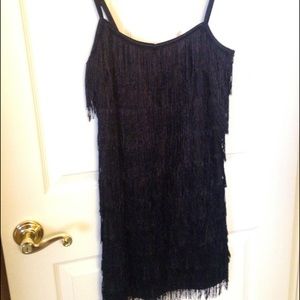 Black Flapper Dress