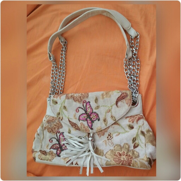 🍀 Embroidered handbag - Picture 2 of 4