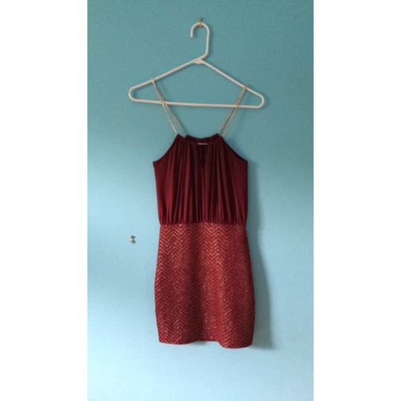 Maroon Dress🔥