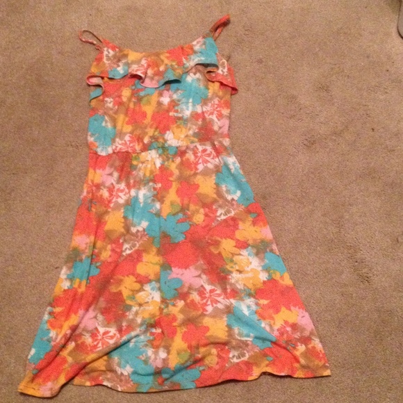 Floral print dress