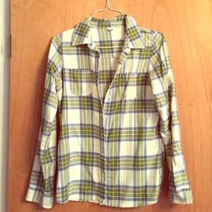 Fossil flannel button up