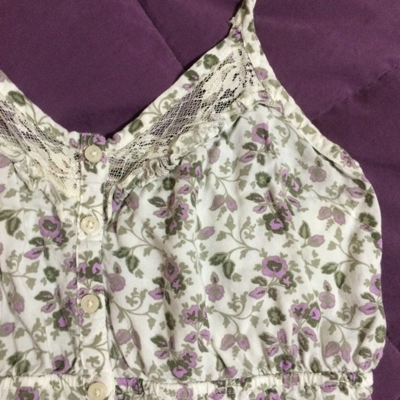 Floral spaghetti strap shirt
