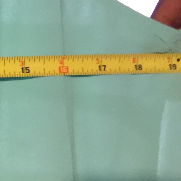 NEW Teal with Silver Shiny Buttons Summer Blouse - Picture 4 of 4