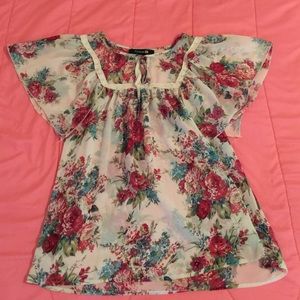 Forever 21 floral top