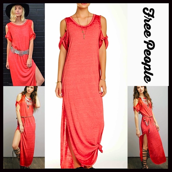 Free People Dresses & Skirts - ❗️1-HOUR SALE❗️FREE PEOPLE MAXI DRESS COVERUP