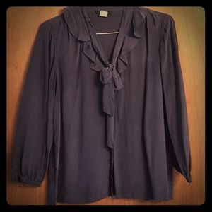 J Crew silk blouse