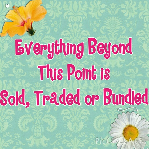 Everything Past This Point Is Sold/Traded/Bundled