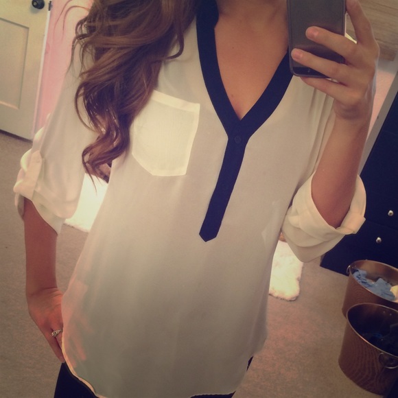 INC International Concepts Tops - Sheer blouse