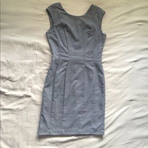 H&M Gray Pencil Dress US Sz 10