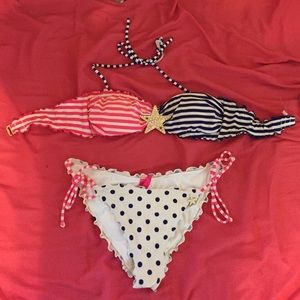 Victoria's Secret Patriotic Swim Suit