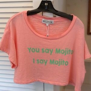 Wildfox crop top